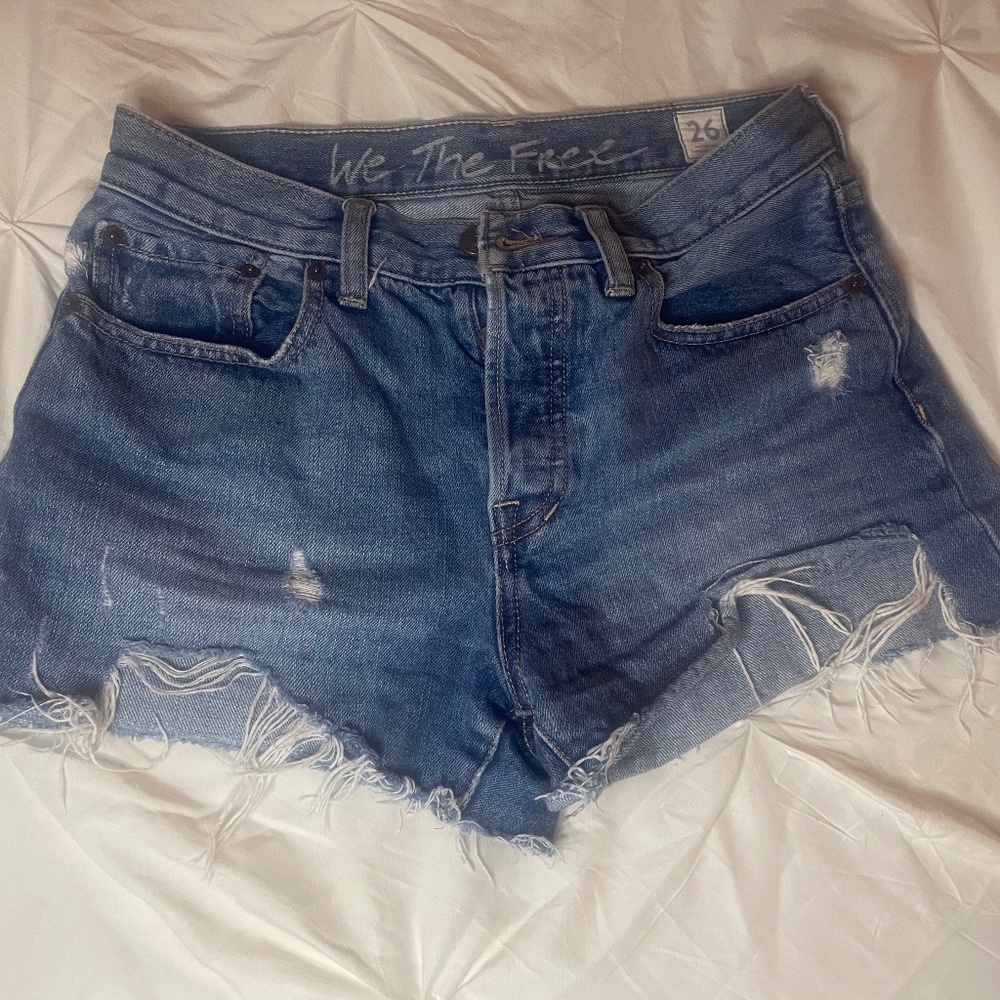 Free People Denim Shorts